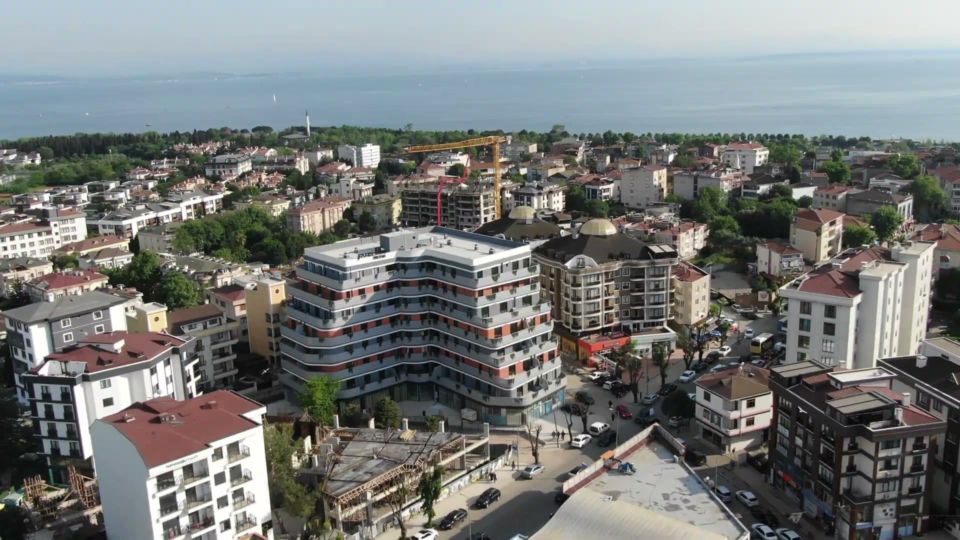 Fars Pruva, Tuzla merkez ve Marmara Denizi, havadan